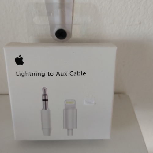 Cable auxiliar iPhone